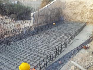 שיקום וחיזוק מדרון בגשר מחוז שי כביש 1