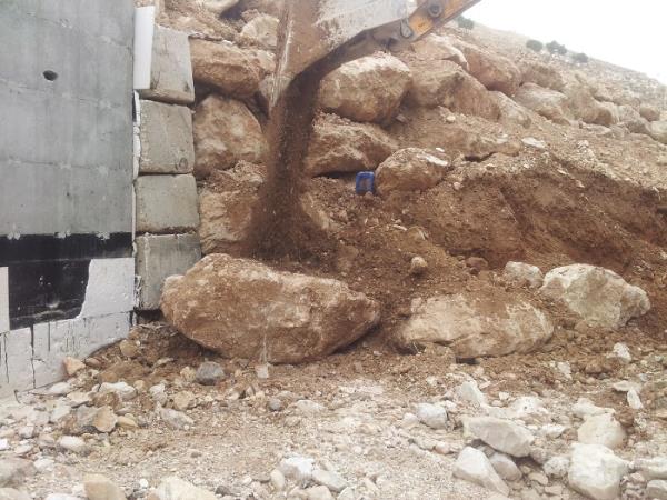 שיקום וחיזוק מדרון בגשר מחוז שי כביש 1
