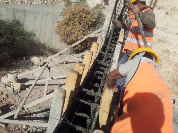 שיקום וחיזוק מדרון בגשר מחוז שי כביש 1