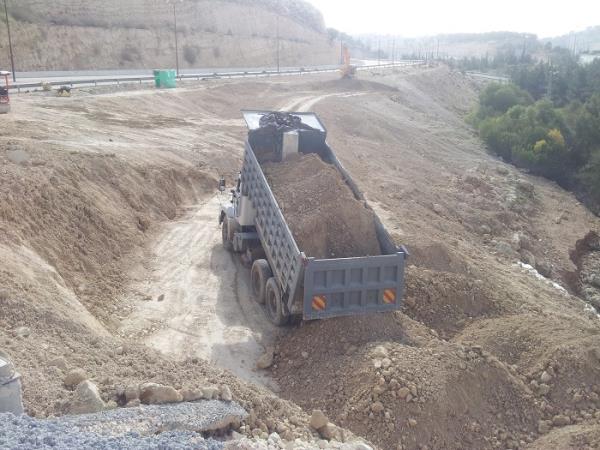 שיקום וחיזוק מדרון בגשר מחוז שי כביש 1