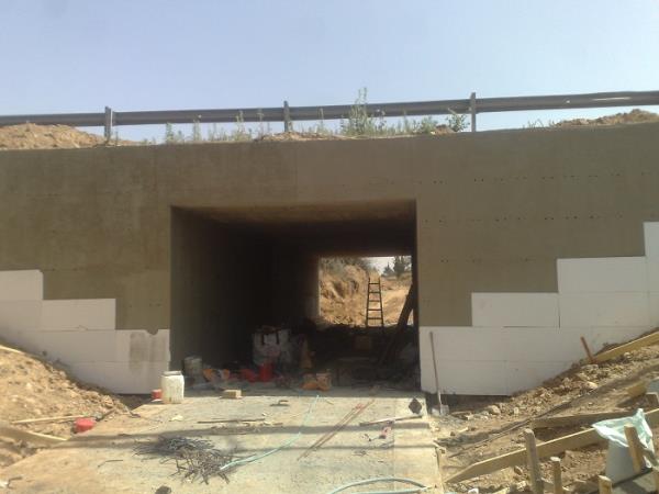 שיקום וחיזוק מעביר מים בכביש 242 - כיסופים