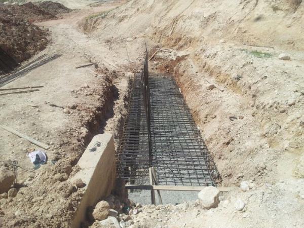 שיקום וחיזוק מעביר מים נחל אוג כביש 437