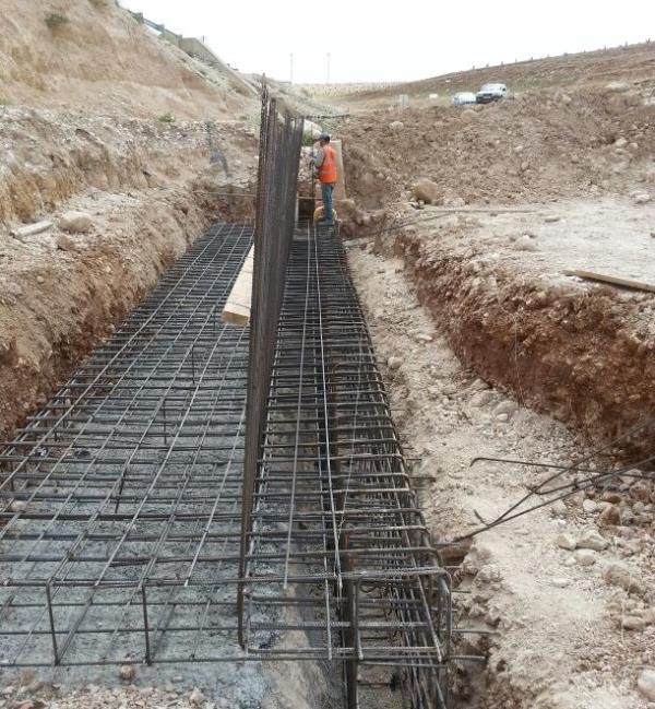 שיקום וחיזוק מעביר מים נחל אוג כביש 437